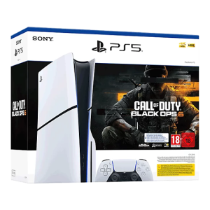 Sony PlayStation 5 Slim Disc Edition 1TB + Call of Duty: Black Ops 6 - White